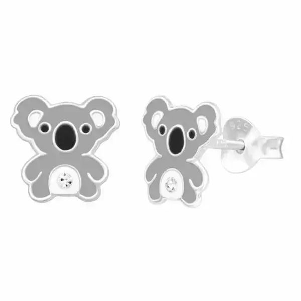 Hopeakorvakorut koala - hopeakorvakorut