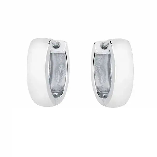 Hopeiset korvarenkaat 12 mm - hopeakorvakorut