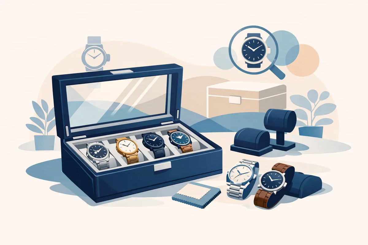 Näin valitset kellolaatikon usealle kellolle