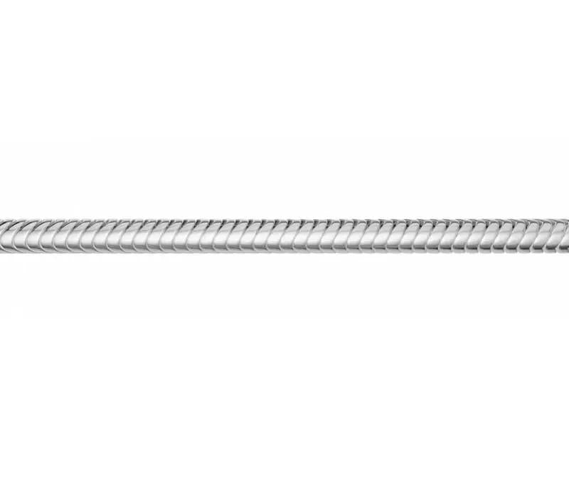 Kultainen käärmeketju 1,2 mm 14K valkokulta HM Koru