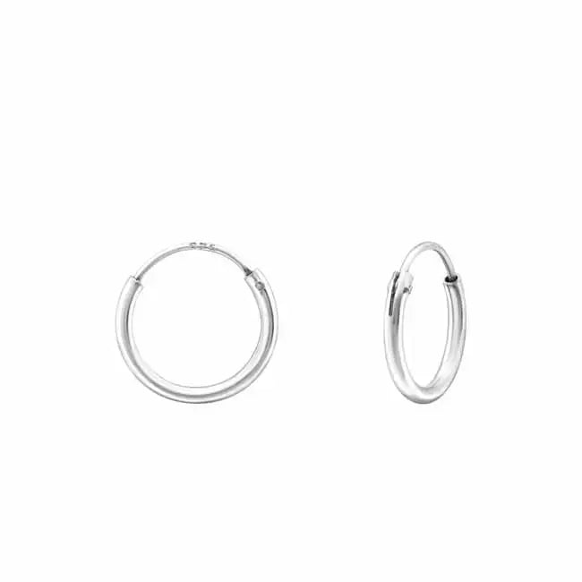 Hopeakorvarekaat 10 mm - hopeakorvakorut