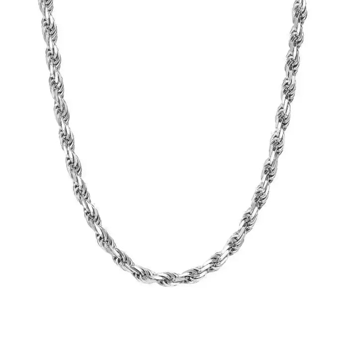 Hopeinen cordellketju 4,2 mm