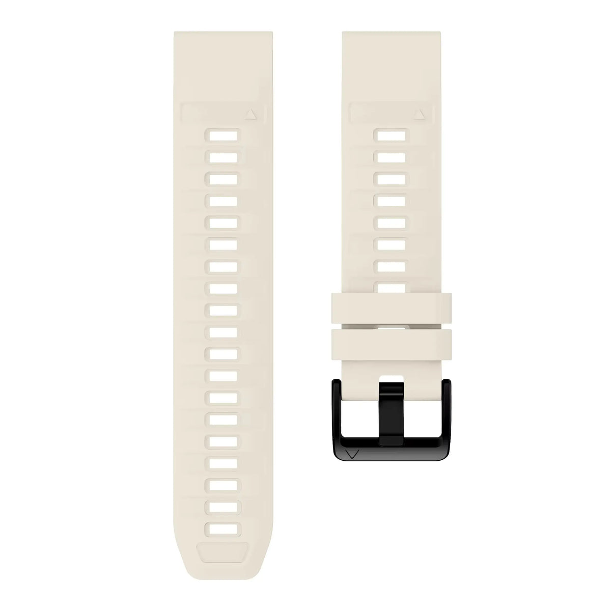 Sisu Aero Garmin Fenix silikoniranneke pikakiinnityksellä, vaalea beige, 26 mm HM Koru