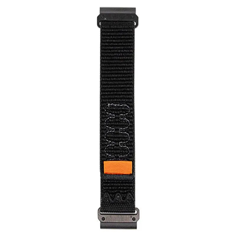 Sisu Knit Garmin Fenix joustava kangasranneke pikakiinnityksellä, musta, 22 mm HM Koru